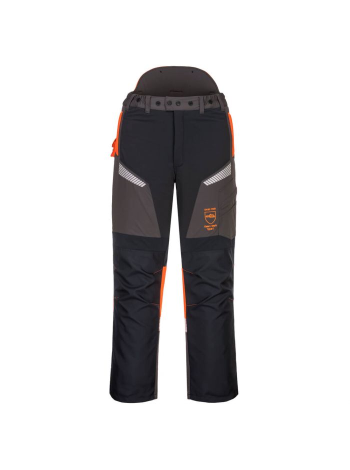 Oak Professional Chainsaw Trousers, L, R, Black