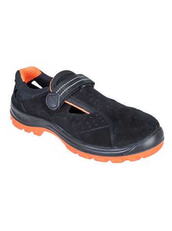 Steelite Obra Sandal S1, 35, R, Black